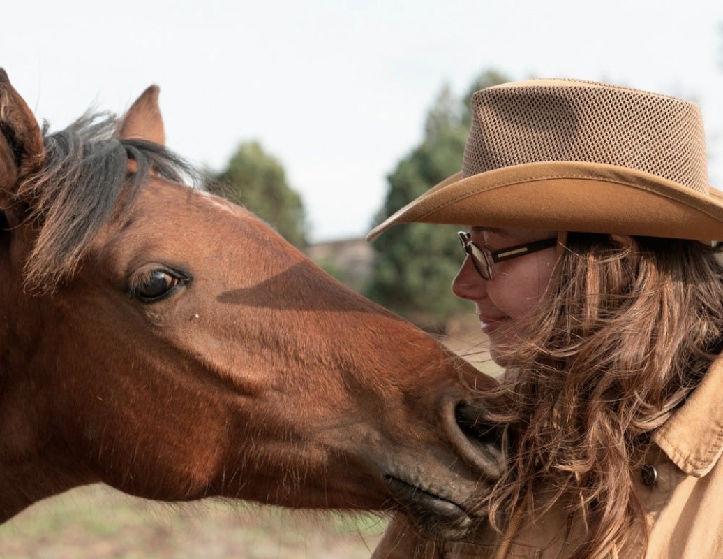Michelle Gough, partner in life and research of William Simpson II, Siskiyou Mountains.